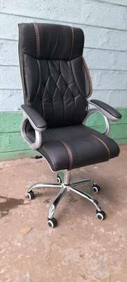 Executive office leather chairs image 1