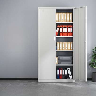 Office Cabinet: Office 2 Door Storage Easy Clean Cabinet image 1