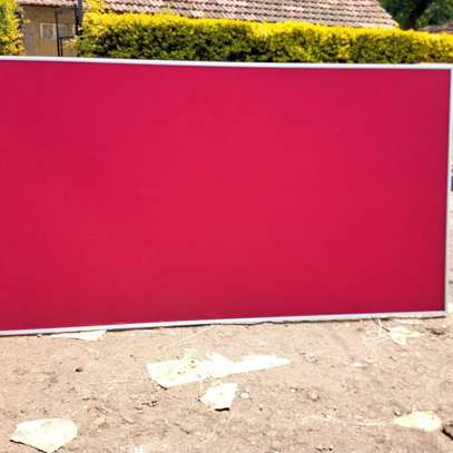 4*8ft Noticeboards/ Pin boards with fabric image 1