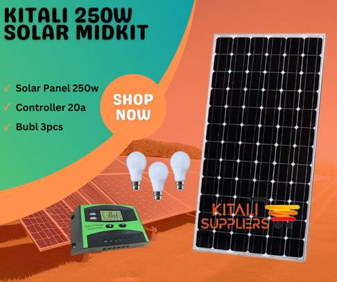 Kitali 250w Monocrystalline Solar Panel Midkit image 1