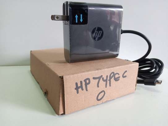 Genuine Original HP 65W USB-C SFF Laptop Charger AC Adapter image 1
