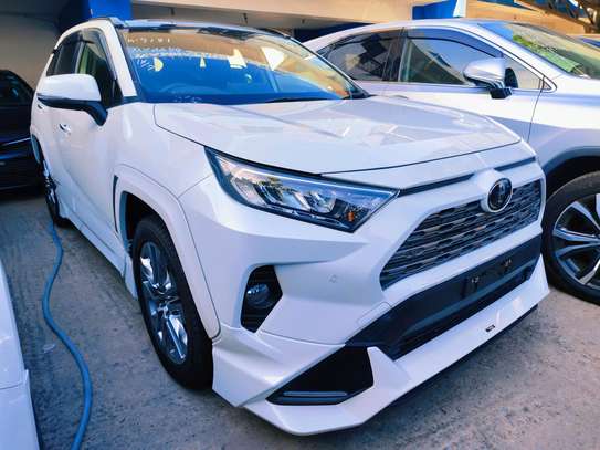 Toyota RAV4 white 2019 Sunroof image 3