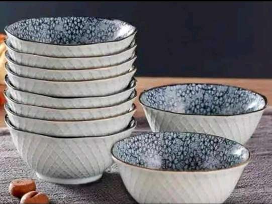 6pcs Japanese porcelain bowls image 4