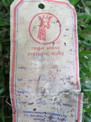 Nylon Twisted Rope / Nylon 3-Strand Rope / White Nylon Rope image 2