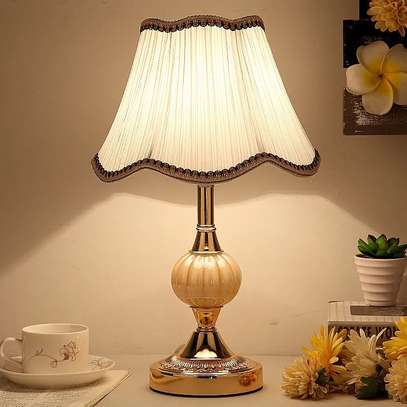 Table Lamp Decoration Chrome Plated Glass Lamp image 1