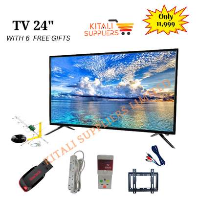 24 inch tv with 6 free gifts image 1
