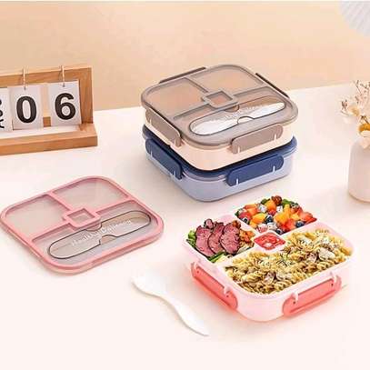 *3 Compartment Kids Lunch container image 4