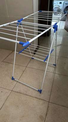 Outdoor clothes drying rack image 1