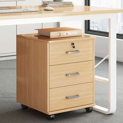 Mobile 3-Drawer Pedestal Cabinet image 5