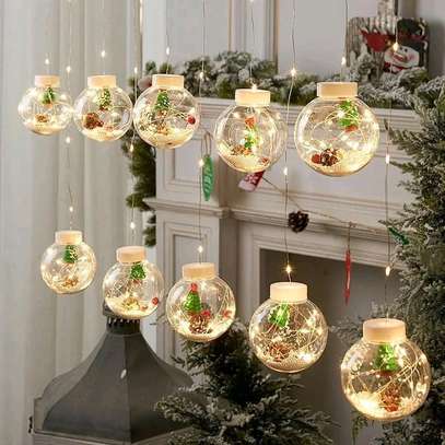 10pcs Christmas wish ball LED  Garland curtain light* image 1