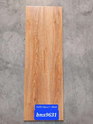 Woodlook tiles Porcelain (Size 15cm by 90cm) image 2