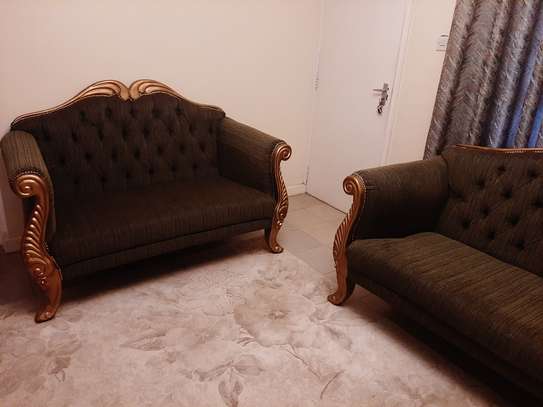 7 Seater Victorian Style Sofa Set image 2