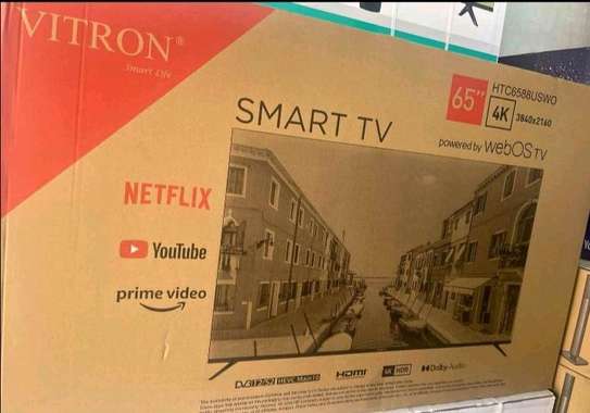 65 Vitron smart UHD 4K Frameless +Free wall mount image 1