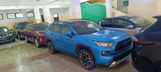 Toyota Rav4 Blue 2019 Sunroof image 13