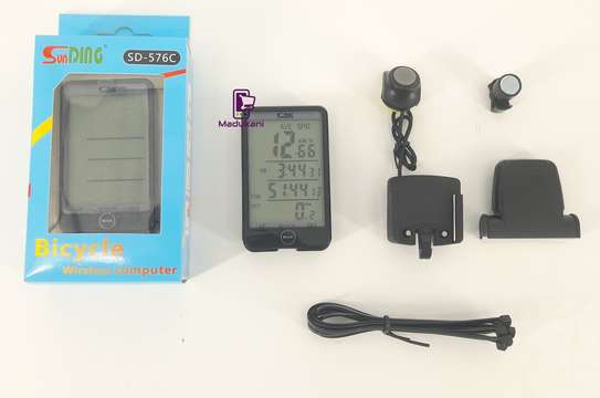 SD576C Wireless Bicycle Computer Bike Speedometer Odometer with LCD Backlight image 5