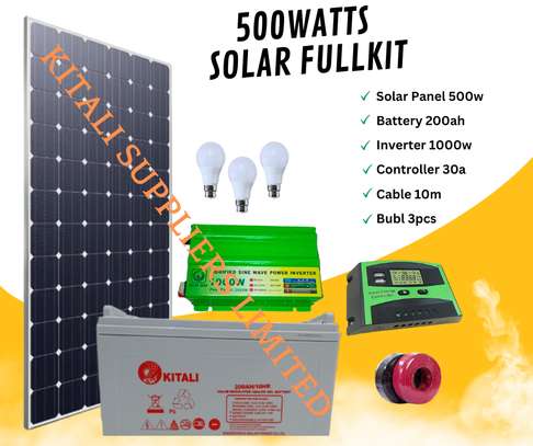 Sunnypex {{Special Offer}} 500W SOLAR FULLKIT image 1