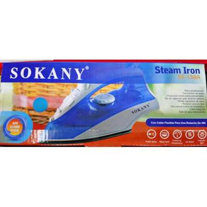 SHARE THIS PRODUCT   Sokany Powerful Dry And Steam Iron image 1