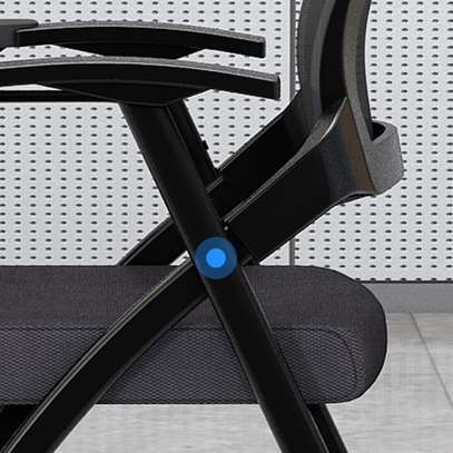 0ffice Chairs: Black Modern Office Task Chair image 3