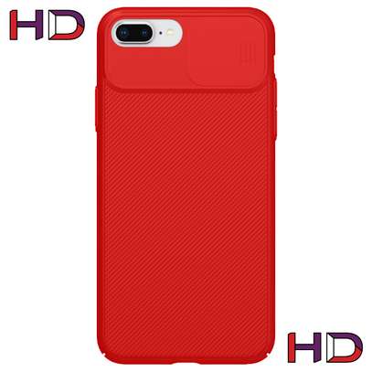Soft TPU Silicone Cam Shield Series Case with Slide Camera Cover, Slim Protective case for iPhone 7+/8 Plus image 5