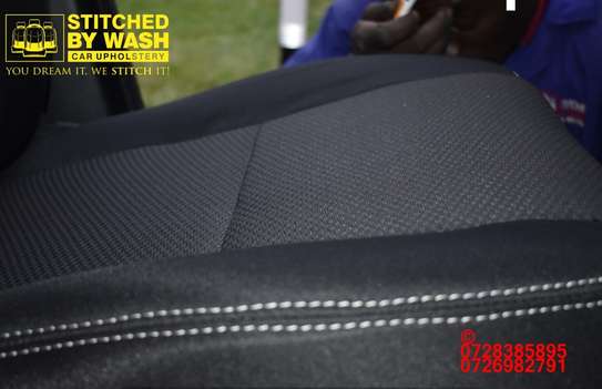 Toyota Kluger Fabric seat covers image 2