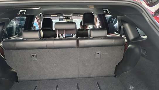 Toyota Harrier maroon 2018 2wd image 8