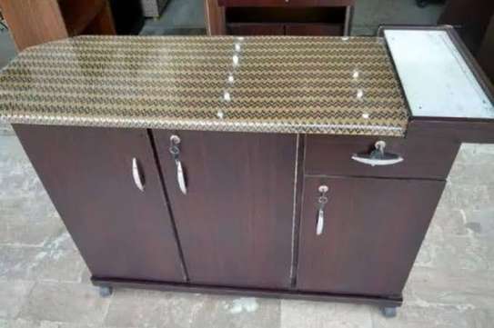 Ironing table&cabinets(MDF board) image 1