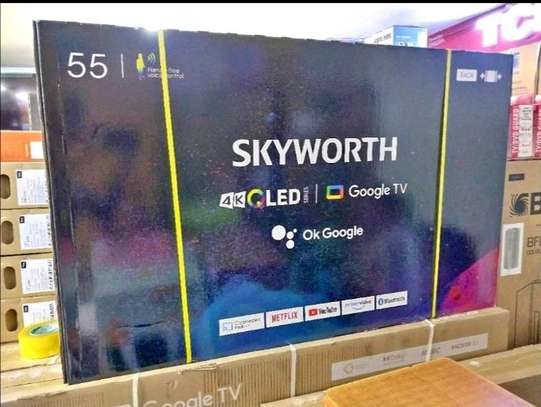 55 Skyworth QLED Frameless Television - Mega sale image 1