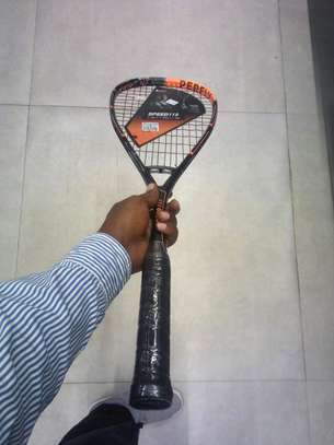 Red black Pro115 speed squash racket image 6