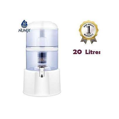 Nunix Water Purifier With Dispensing Tap - 20 Litres - White image 1