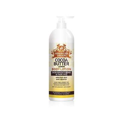 American Dream Cocoa Butter Lemon Body Lotion Skin Brightening & Fade Out image 2