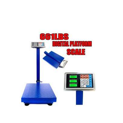 New weigh scale 300kg Flatbed for measuring product image 1