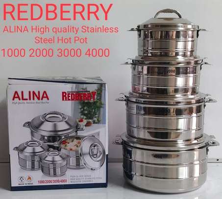 4pcs Alina red berry  hotpots image 1
