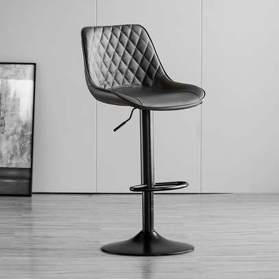 Barstool;   Adjustable Swivel Bar Stool in Tabaka image 5