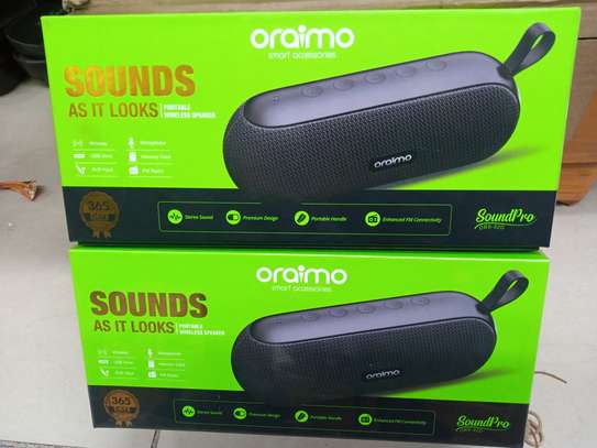 Oraimo SoundPro Portable 10W Wireless Bluetooth Speaker image 1
