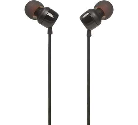 JBL Tune 110 Wired In Ear Headphones - Black image 1