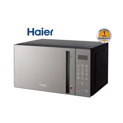 Haier HMW28DBM Digital Microwave Oven 900W, 28L - Black image 1
