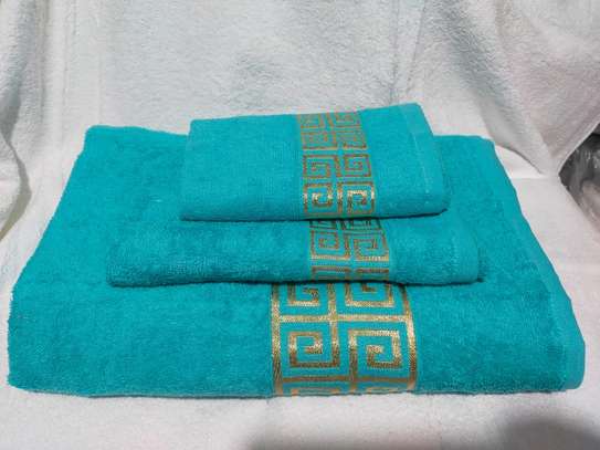 3PCS Cotton Towel set image 4