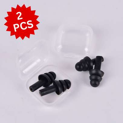 2 Noise Reduction Ear Plug Case With Plastic Box Silicone image 6