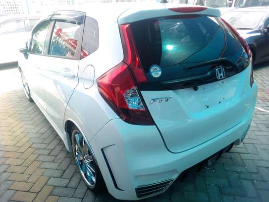 Honda Fit white sport image 1