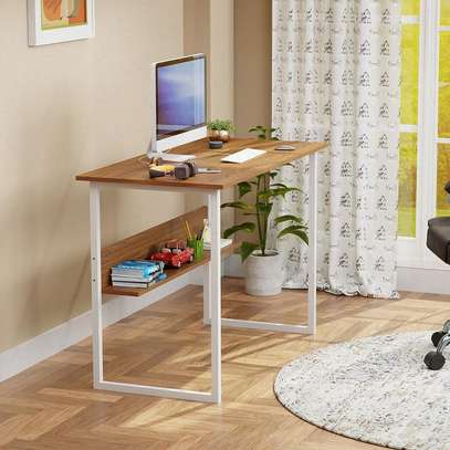 Office Desk: Generic Home Computer Desk With Storage image 1