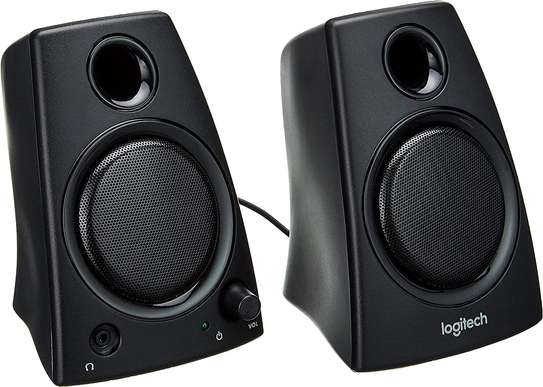 Logitech 980000417 Z130 Compact 2.0 Stereo Speakers image 1