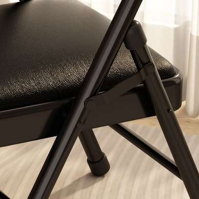 Padded Foldable Office Seat image 4