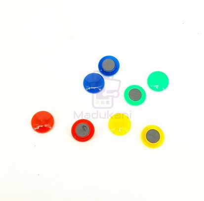 8PCS 30mm Colored Magnets for White Boards, Fridge, Charts image 4