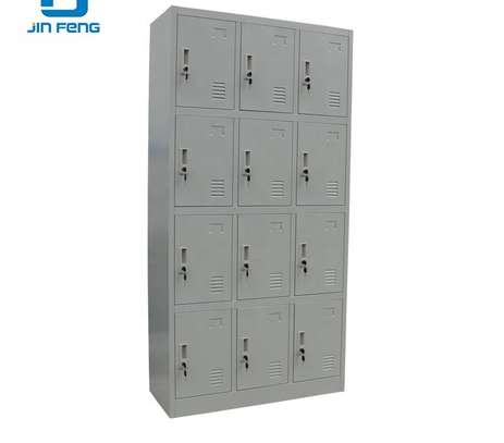 OFFICE CABINET: Mini 12 Locker Office Cabinet image 2