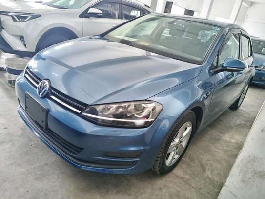 Volkswagen Golf blue 🔵 image 1
