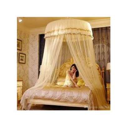 Round Mosquito Net For Single Bed-FREE SIZE. image 4