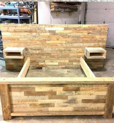 Rustic Furniture bed image 3
