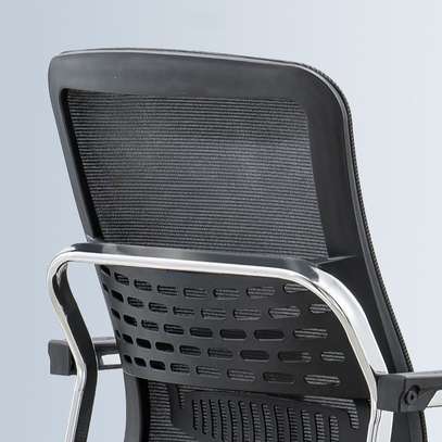 Office Chair :  New Model Metallic Boardroom Office Chair image 2