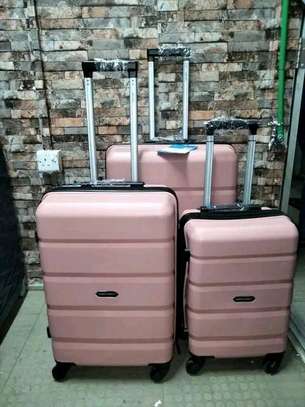 3 in 1 luxurious fibre suitcase image 2