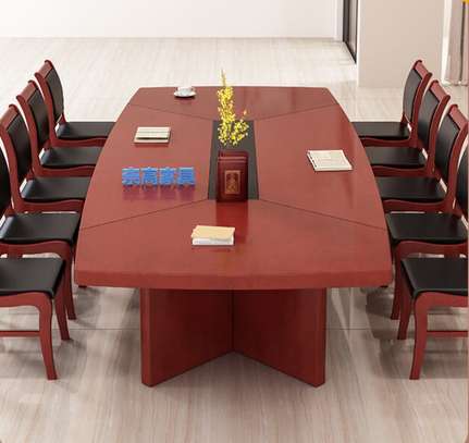 Boardroom Table: 1.8m Meeting Table, Elegant & Functional image 2